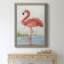 Flamant II - peinture sur toile encadrée-1011572907-1011572910