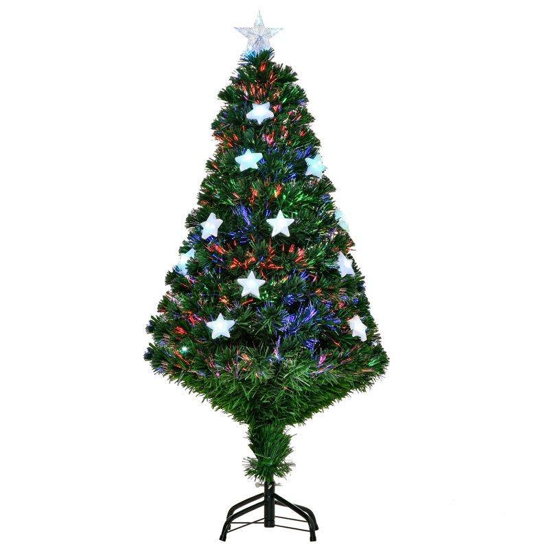 Lighted Artificial Christmas Tree, 4ft H