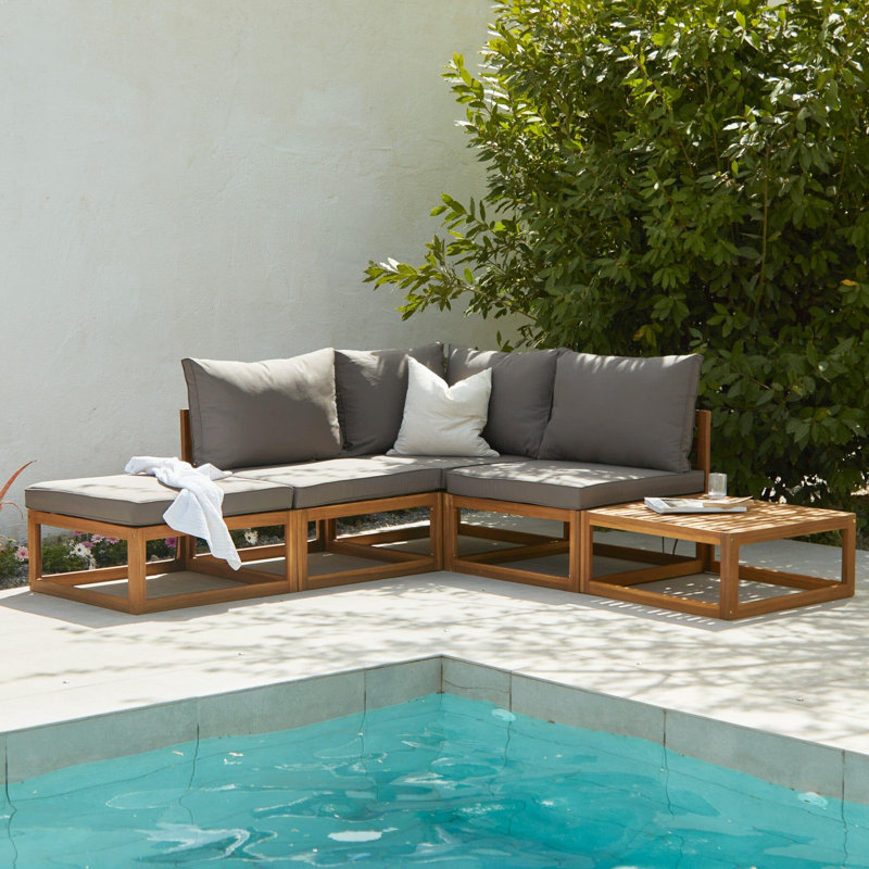 Rimasha Garden Lounge Set with Cushions