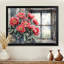«Dontarious Pe pivons At The Barn Window I», art mural pivoines pour le salon-111539386-134795086-111539387