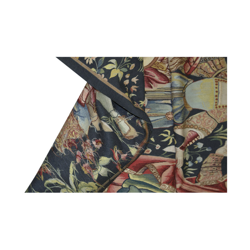 Hand-Knotted High-Quality Green Area Rug