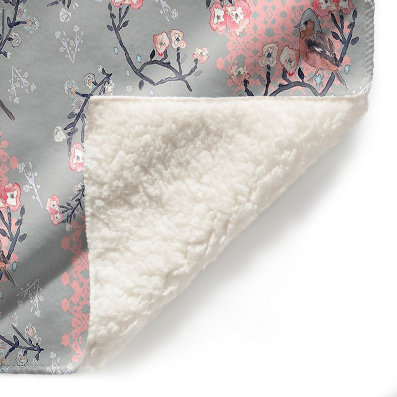 Couverture sherpa doux chaffinchlay ii, l 68 po x L 80 po