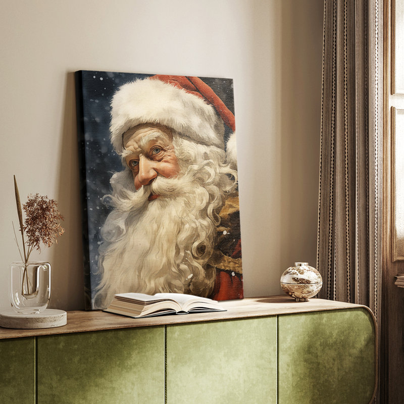 Art de Noël de Noël - galerie Cavas sur mesure, H 27 po x l 18 po