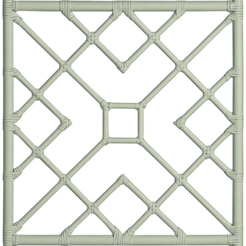 Camden Open-Frame Headboard, Queen, Celery Green