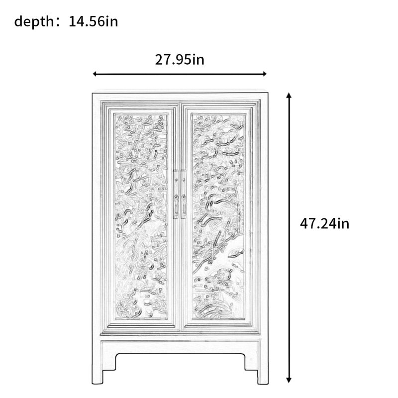 15 Pair Shoe Storage Cabinet