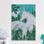 «Unicorn at Night», reproduction sur toile tendue-26399156