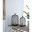 Ensemble de 2 porte-bougies en maille gris antique Ophira Sparrow