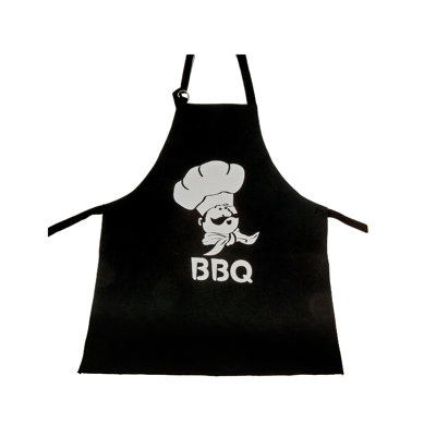 No Pattern Bib Apron