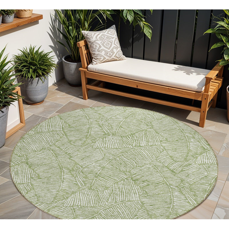 Tapis rond 8 po