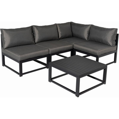 Horwich 4 - Person Patio Conversation Set with Cushions