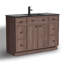 Ensemble de meuble-lavabo simple 48 po avec plateau en résine, assemblage requis-38443522