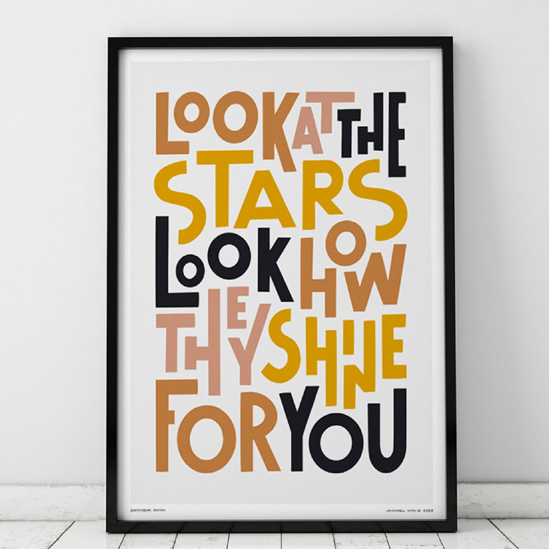 Single Picture Frame Print