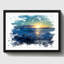 Beautiful Sunset Seascape - Wall Art-23740899-23740900