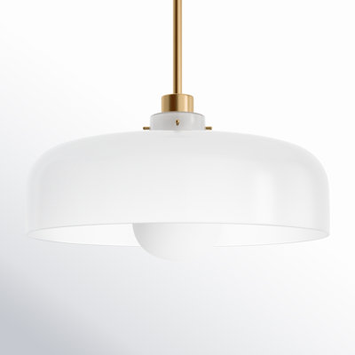Villa Single Light Steel Dimmable Pendant