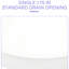 Lavabo de salle de bain moderne 13 x 13 pouces en céramique blanche - vasque, vasque de qualité tache, style élégant