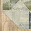 Tapis d'intérieur bleu / vert à motif géométrique contemporain Schœneck-1783279655