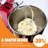 PQPO Stainless Steel Dough Hook Attachment Compatible with KitchenAid 4.5-5 Quart Tilt-Head Stand Mixer, Efficient Kneading for Bread, Pasta, Pizza,Rustproof & Dishwasher Safe