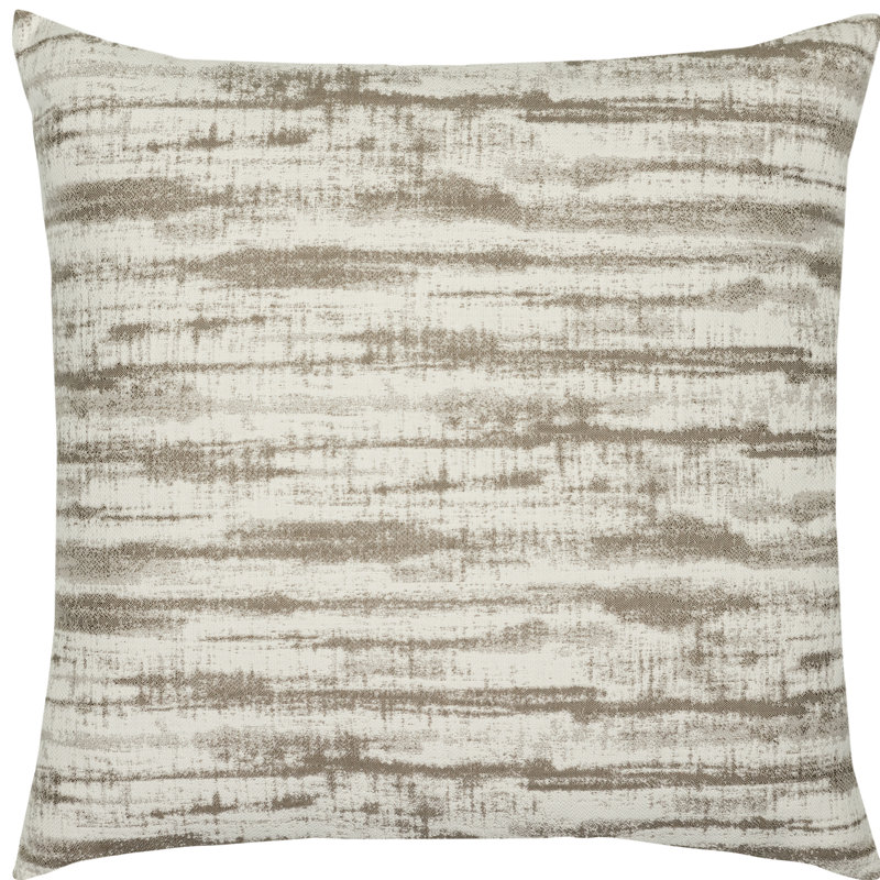 Linear Outdoor Square Sunbrella® Pillow Cover & Insert, Indigo, Square 22"