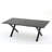 Forestine 6 - Person Patio Dining Set Extendable and Umbrella Hole Included Rectangular Table