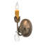 Lampe murale bougie 1 lumières Nordman