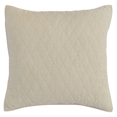Lana 100% Textured Cotton Euro Sham 