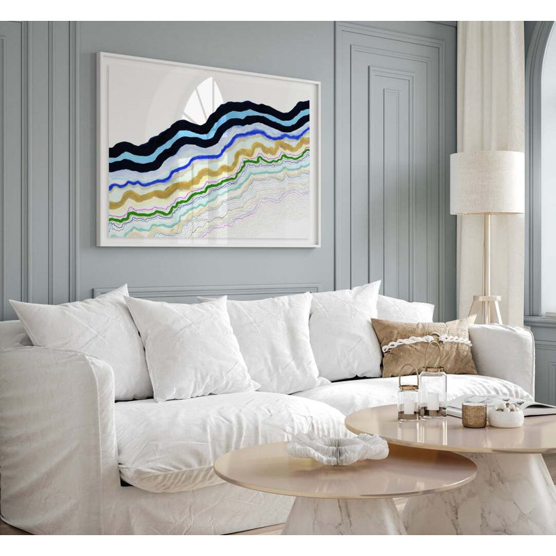 Symphonic Atlas #2 By Kristi Kohut, White Wood, 60" H x 40" W