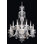Sterling 12 - Light Glass Chandelier