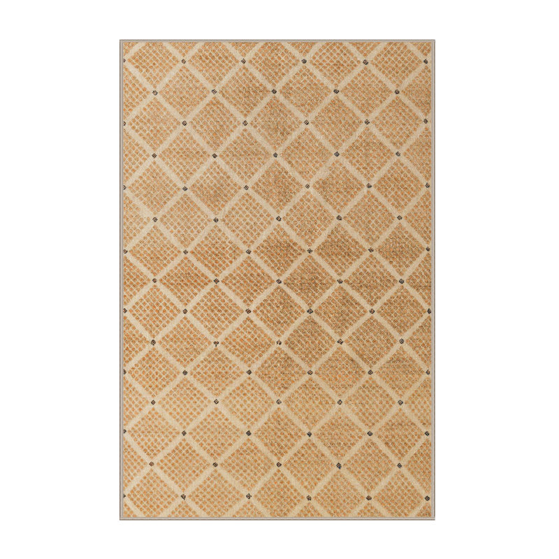 Tapis abstrait moderne 5352, Rectangle 2 pi x 4 pi