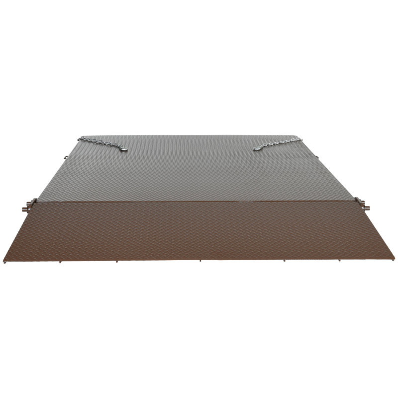 Rampe pour contenant 4 po Vestil, H 4,25 po x l 76,5 po x P 98,13 po