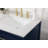 Sinclaire 60'' Double Bathroom Vanity with Engineered Marble Top-850408383