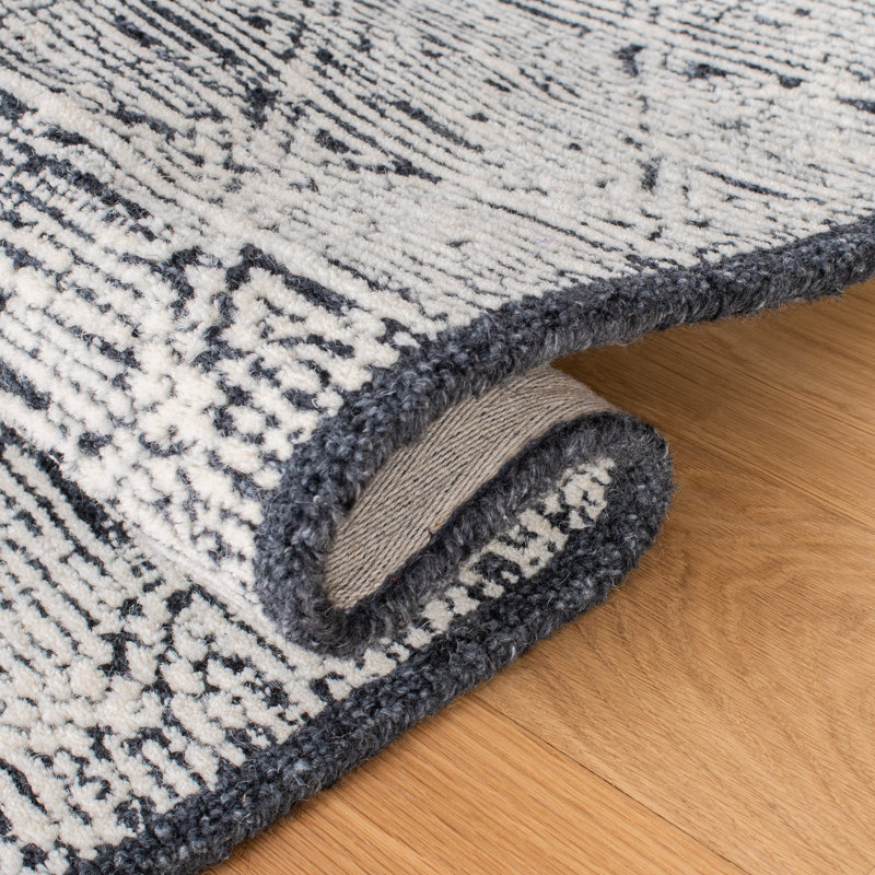 Roslyn Hand Tufted Performance Geometric Rug, Rectangle 6' x 9'