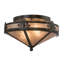 Rustic Lodge 2 - Light Flush Mount