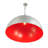 Marcquez 1 - Light Brushed Aluminum Dome Pendant