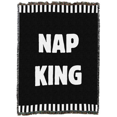 Pure Country Weavers Nap King Tapestry Throw Blanket Woven from Cotton