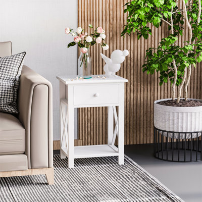 Side Table with Storage