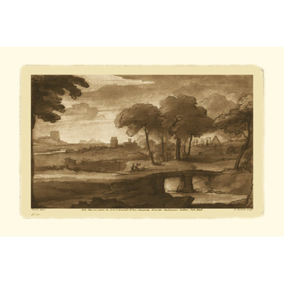 Pastoral Landscape IV 1 Piece Wrapped Canvas Painting