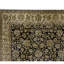High-Quality Hand-Knotted Black And Gold Area Rug