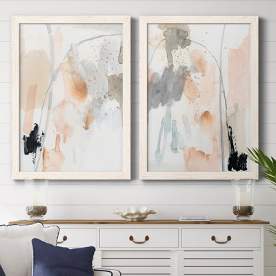 «Tincture I», ensemble de 2 reproductions d'art sur toiles