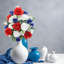 Buissons de fleurs artificielles