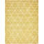 Tapis jaune à motif géométrique arrière-1255172196