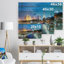 Gratte-ciels china hangzhou-impression sur toile-34273224-34273222