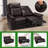 Faux Leather Home Theater Seating-616202036