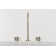 Amahle™ Widespread Lavatory Faucet with C-Spout