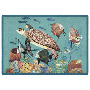 Guy Harvey Sponge Garden Area Rug