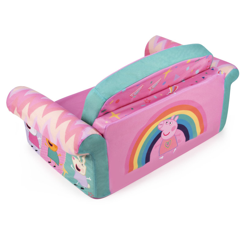 Canapé pour enfant 2 en 1 Peppa Pig Comfy