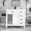 Meuble-lavabo simple 36 po avec plateau-371552360