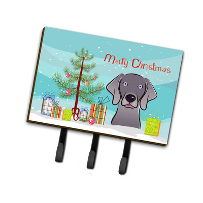 Metal Wall Organizer with Key Hooks