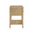 End Table, 1-Drawer Nightstand With Open Shelf
