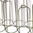 Lailah Stainless Steel Table Vase - Set of 9