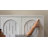 71'' 2 Shapely Doors Cabinet, Metal Storage Cabinet With Doors And Adjustable Shelves, For Bedroom, Living Room, Kitchen-1603736593